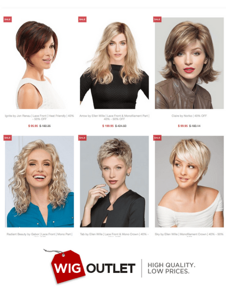 Discount wigs best sale