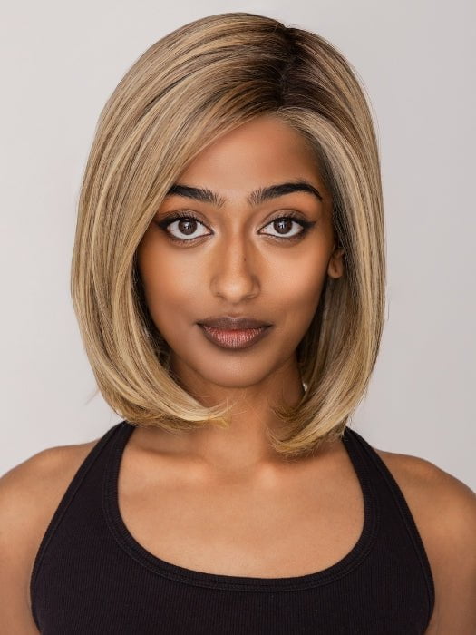 Jon Renau Wig IGNITE BLOND SHADES/BROWN Lace Front HEAT FRIENDLY Ignite Wig by Jon Renau | Lace Front | Best Seller – Wigs.com main image 2