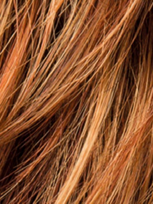 SAFRANRED ROOTED | Dark Copper Red, Copper Red, and Light Copper Red blend with Dark Roots