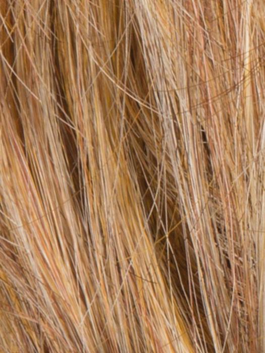 COGNAC ROOTED | Medium to Light Copper Red and Light Auburn Blend with Medium Auburn Roots