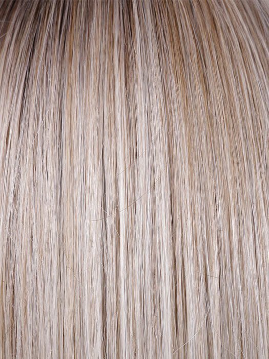 MILKSHAKE BLONDE-R | A mixture of Light Sandy Brown, Highlighted with Light Ash Blonde with a Hint of Light Platinum Blonde with a Medium Root Color