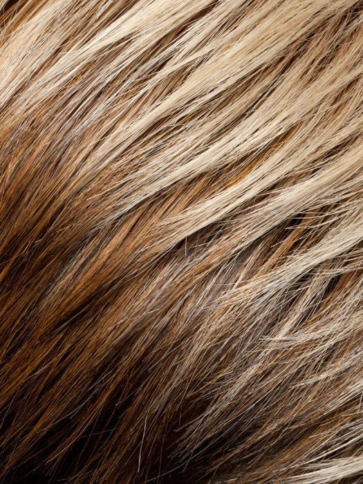 3T/4/613 - Platinum Blonde Auburn & Dark Brown