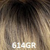 614GR Wheat Blonde w/ Light Gold Blonde Highlights and Brown Roots