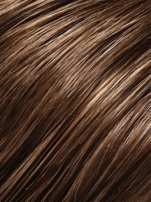 Color 8H14 = Mousse: Med Brown w/20% Med Ash Blonde Highlights