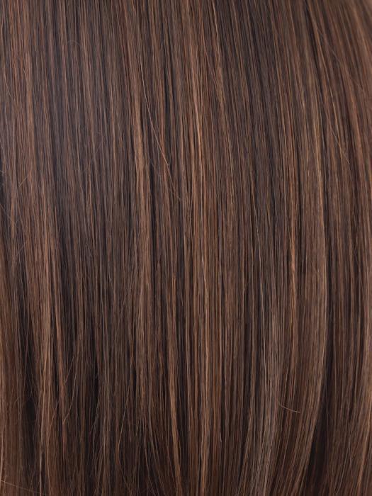 GINGER-BROWN | Medium Auburn evenly blended with Medium Brown