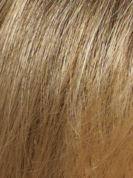 Harvest-Gold = Medium Brown and Dark Gold Blonde 50/50 blend