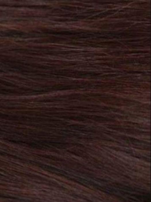 MULBERRY-BROWN | Dark chocolate and dark auburn blend with rusty auburn undertones
