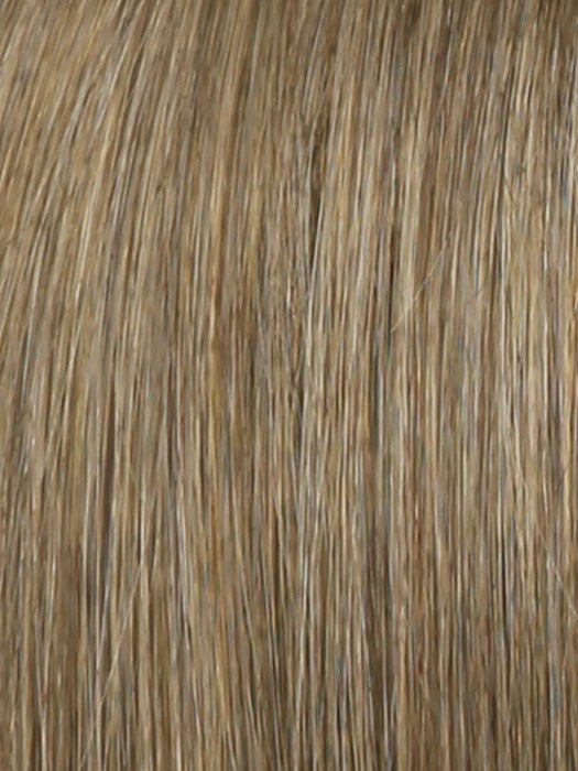 Color R1416T = Buttered Toast: Dark, ash blonde with golden blonde tips