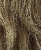 Color R14/25 = Honey Ginger: Dark Strawberry Blonde Blended With Pale Gold Blonde