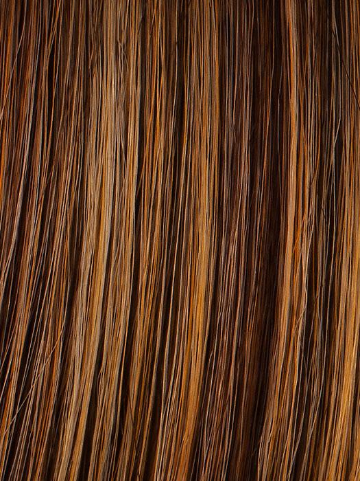 R3025S+ GLAZED CINNAMON | Medium Reddish Brown with Ginger highlights.