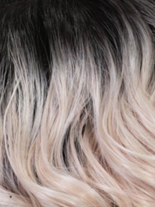 STT1B/PPK | Pale Pink with Off Black Roots