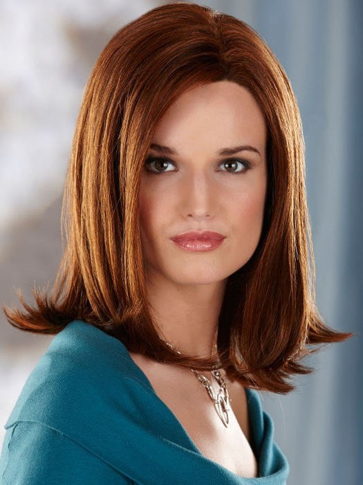 Color 132H = DARK AUBURN / BRIGHT AUBURN WITH BRIGHT COPPER RED HIGHLIGHTS | Scarlett by Henry Margu