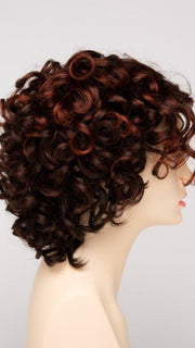 CHOCOLATE CHERRY | Dark Brown roots with overall Medium Brown base with Deep Red highlights