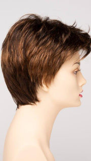 CHOCOLATE CARAMEL | Medium Brown with Soft Red and Blonde highlights
