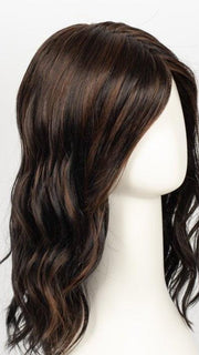 1BRH30 | CHOCOLATE PRETZEL | Off Black with 33% Golden Red Highlights