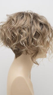 SPARKLING CHAMPAGNE | Medium Brown roots with overall Strawberry Blonde base and soft Golden Blonde highlights