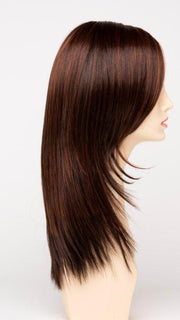 CHOCOLATE CHERRY | Dark Brown roots with overall Medium Brown base with Deep Red highlights