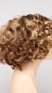 GOLDEN NUTMEG | Medium Brown roots with overall Warm Cinnamon base and Golden Blonde highlights