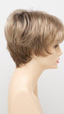 SPARKLING CHAMPAGNE | Medium Brown roots with overall Strawberry Blonde base and soft Golden Blonde highlights
