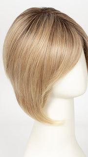 27T613S8  | Medium Natural Red-Gold Blonde and Pale Natural Gold Blonde Blend and Tipped, Shaded with Medium Brown