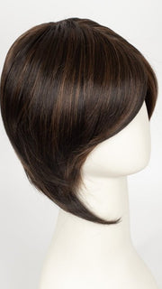 FS4/33/30A MIDNIGHT COCOA | Dark Brown, Medium Red, Medium Natural Red Blonde/Brown Blend with Medium Natural Red Blonde/Brown Blend Bold Highlights