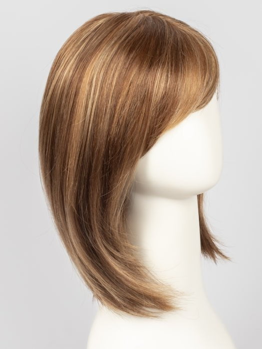 FS27  | Medium Red-Gold Brown and Light Red-Gold Blonde Blend with Light Red-Gold Blonde Bold Highlights