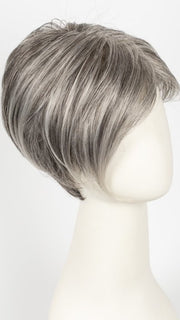 Color SALT-PEPPER-MIX = Light Natural Brown with 75% Gray, Medium Brown with 70% Gray and Pure White Blend