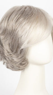 SNOW MIX | Pure Silver White with 10% Medium Brown & Silver White with 5% Light Brown Blend