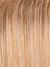24B/27CS10 | Light Gold Blonde & Medium Red-Gold Blonde Blend, Shaded w/ Light Brown root