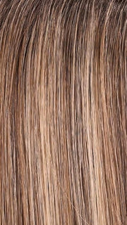 24BT18S8 | Medium Natural Ash Blonde and Light Natural Gold Blonde Blend, Shaded with Medium Brown