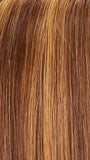 6F27 | Brown with Light Red-Gold Blonde Highlights and Tips