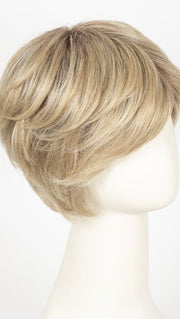 CHAMPAGNE ROOTED | Light Beige Blonde,  Medium Honey Blonde, and Platinum Blonde Blend with Dark Roots