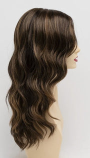 CHOCOLATE CARAMEL | Medium Brown with Soft Red and Blonde highlights