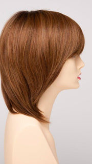 CREAMED COFFEE | Medium Brown roots and base with Cinnamon and Golden Blonde highlights