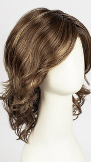 NOUGAT ROOTED 12.8.20 | Lightest Brown and Medium Brown with Light Strawberry Blonde Blend with Shaded Roots