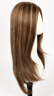 FS6/30/27 TOFFEE TRUFFLE | Brown, Medium Red-Gold, Medium Red-Gold Blonde Blend with Medium Gold Blonde Bold Highlights