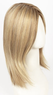12FS12 MALIBU BLONDE | Lt Gold Brown, Lt Natural Gold Blonde & Pale Natural Gold-Blonde Blend, Shaded w/ Lt Gold Brown
