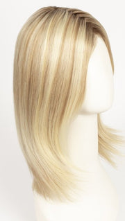 FS17/101S18 PALM SPRINGS BLONDE | Lt Ash Blonde w/ Pure White Natural Violet, Shaded w/ Dk Natural Ash Blonde