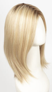 22F16S8 VENICE BLONDE | Lt Ash Blonde & Lt Natural Blonde Blend, Shaded w/ Med Brown