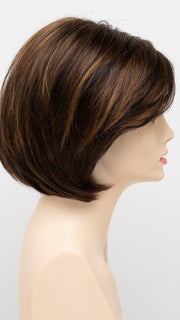 CHOCOLATE CARAMEL | Medium Brown with Soft Red and Blonde highlights