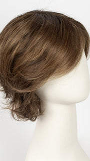 HOT MOCCA ROOTED | Medium Brown, Light Brown, and Light Auburn Blend with Dark Roots