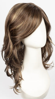 CKISSRT4 | Golden Brown w/Copper Blonde Highlights & Dark Brown Roots