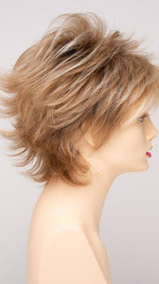 SPARKLING CHAMPAGNE | Medium Brown roots with overall Strawberry Blonde base and soft Golden Blonde highlights