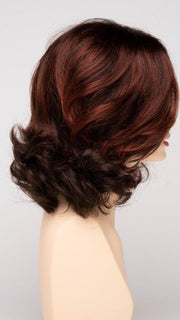 CHOCOLATE CHERRY | Dark Brown roots with overall Medium Brown base with Deep Red highlights