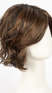 8-29-R2 | Darkest Brown Rooted with Chestnut Brown and Honey Apricot blend