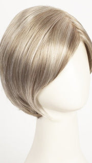 101F48T | Soft White Front, Light Brown with 75% Grey Blend with Soft White Tips
