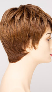 GOLDEN NUTMEG | Medium Brown roots with overall Warm Cinnamon base and Golden Blonde hightlights