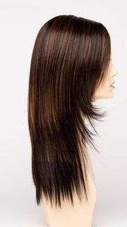 AMARETTO CREAM | Dark Brown roots with overall Medium Brown base with Honey Blonde highlights