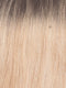 SS24/102/R12 | Golden Blonde Highlighted Platinum Rooted Light Golden Brown