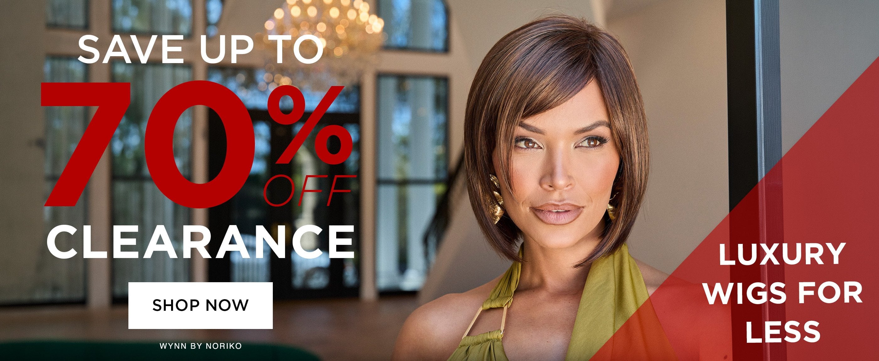 UP TO 70% OFF LUXURY WIGS